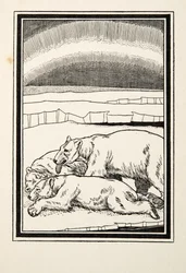 Affetto materno, da Cento aneddoti di animali, pub. 1924