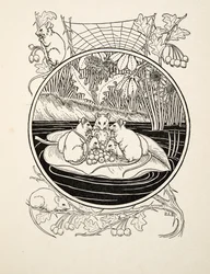 Topi come navigatori, da A Hundred Anecdotes of Animals, pub. 1924