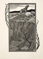 Sabino e il suo cane, da A Hundred Anecdotes of Animals, pub. 1924