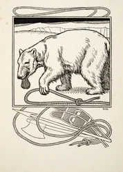 Bruin saggio, da A Hundred Anecdotes of Animals, pub. 1924