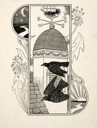 Corvi strani, da Cento aneddoti di animali, pub. 1924