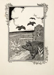 Il maiale puntatore, da Cento aneddoti di animali, pub. 1924