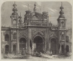 Porta del Kaiserbagh a Lucknow
