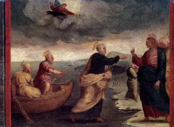 La chiamata dei santi Pietro e Andrea (dettaglio)