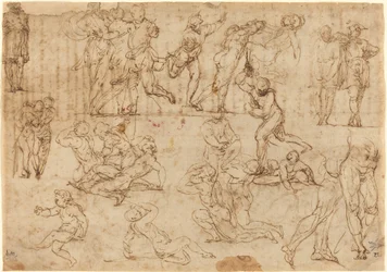 Studi di figure (recto)