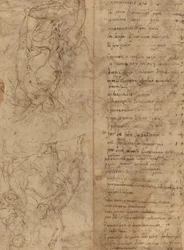 Studi di figure [verso]