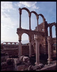 Veduta della città, 705-710 d.C.