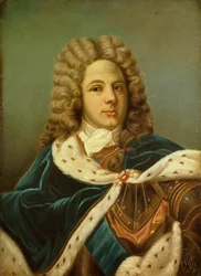 Ritratto di Louis de Rouvroy, Duca di Saint Simon (1675-1755) Memorialista