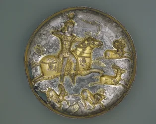 Ciotola, Iran, periodo Sasanide, IV-V secolo