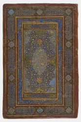Interno di una copertina di libro
