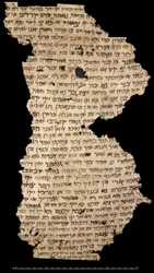 Lettera commerciale scritta in giudeo-persiano (pergamena)