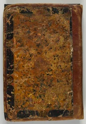 Rilegatura originale da S1986.44.1, probabilmente Tabriz, Iran, periodo Safavide, 1549-50