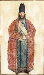 Ritratto del defunto Sam Khan Ilkhani, XIX secolo
