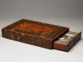 Kit di strumenti raffigurante la Sacra Famiglia, c.1830