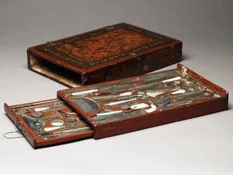 Kit di strumenti raffigurante la Sacra Famiglia, c.1830