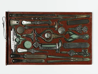 Kit di strumenti raffigurante la Sacra Famiglia, c.1830