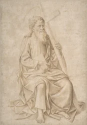 San Filippo seduto, con un libro e una croce, 1422-57
