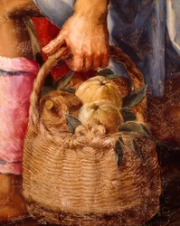 Cesto di frutta (dettaglio)