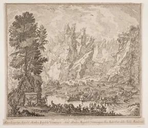 Anno 1733 il 9 agosto Sua Maestà Reale Sua Maestà la Regina e Sua Maestà la Regina Madre attraversarono questo campo Mandsseidet