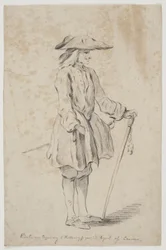 Figura di Holberg. Gert Londemann come Pedro in Don Ranudo