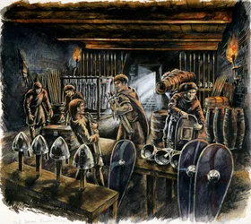 Basamento della grande torre di Old Sarum