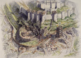 Assedio del Castello di Dover, Kent, 1216 c1995-c2006