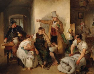 Il pignoramento, 1840