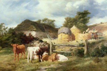 Un croft delle Highlands, 1873
