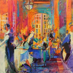 Il Palazzo, San Francisco, 2021 (olio su tela)