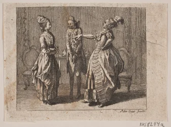 Vignetta per "Il viaggio di Sophie da Memel a Sassonia"
