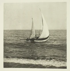 Un Pescatore di Gamberi del Suffolk "Partendo"