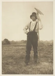 Fienaiolo con rastrello (Norfolk)