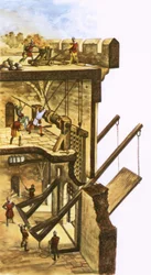 Sollevamento del ponte levatoio