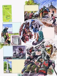 La strada a nord verso Manchester