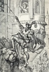 Prinzenraub: rapimento dei principi Ernesto e Alberto, figli di Federico II di Sassonia nel luglio 1455 da parte del cavaliere Kunz von Kaufungen
