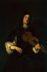 Un Uomo che Suona il Violino