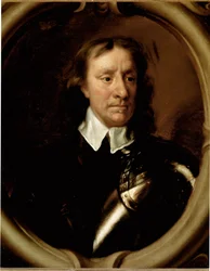 Ritratto di Oliver Cromwell, militare e statista inglese