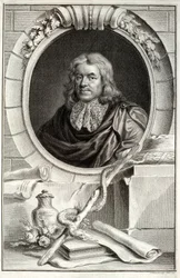 Thomas Sydenham, inciso da Jacobus Houbraken (1698-1780) pubblicato ad Amsterdam, 1746