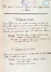 Prefazione al libretto dell