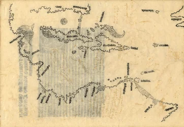 Mappa dei Caraibi