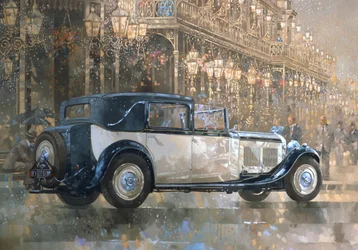 Luci di Natale e Bentley 8 litri