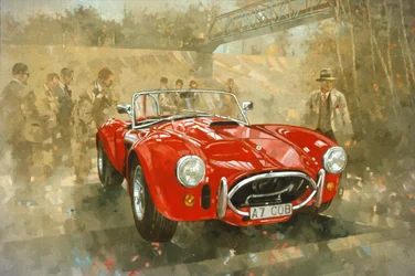 Cobra a Brooklands