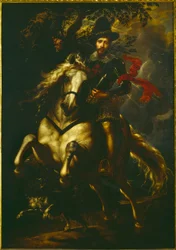 Ritratto di Giovanni Carlo Doria a cavallo