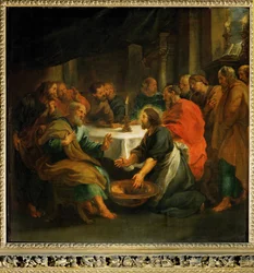 Cristo lava i piedi agli apostoli