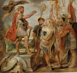 Decio Mure che si rivolge alle legioni, probabilmente 1616
