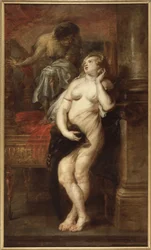 Deianira tentata dalla Furia, c.1638
