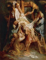 Discesa dalla croce (dipinto su tela)
