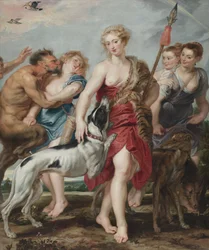 Diana e le sue ninfe partono per la caccia, c.1615