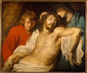 Il compianto di Cristo da parte di Maria e Giovanni