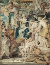 Il governo felice (schizzo per il ciclo dei Medici)
